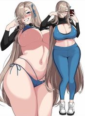 งานอดิเรก  [Hella P] Asuna and Karin