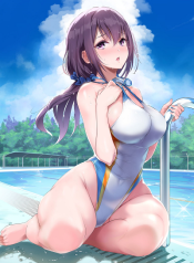 รอเธอสิบแปดบวก Kyonyuu ga Nayami no Suiei Buin